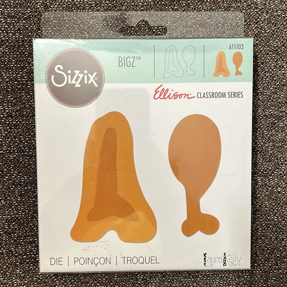 Sizzix Other - Sizzix Bigz Ellison Classroom Series Meat & Poultry Die #A11103. NWT rare